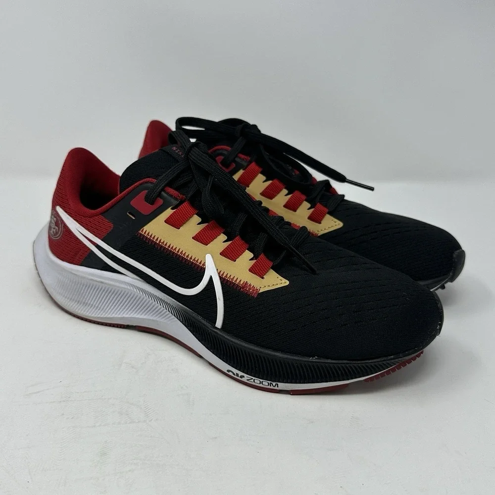 Nike Air Zoom Pegasus 38 San Francisco 49ers Men's Size 4.5 DJ0810-001